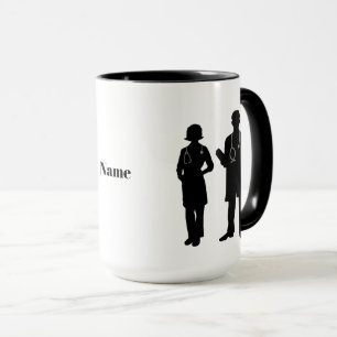 Doctors' Silhouette Mug