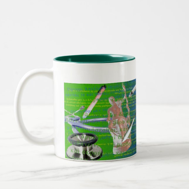 Doctor's Tools Two-Tone Coffee Mug (Left)