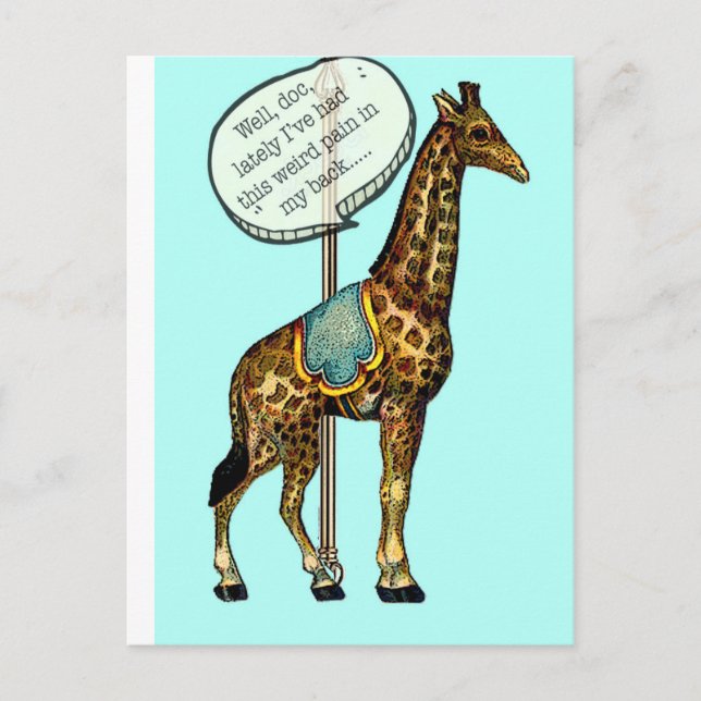 "Doctor's Visit" Postcard (Front)