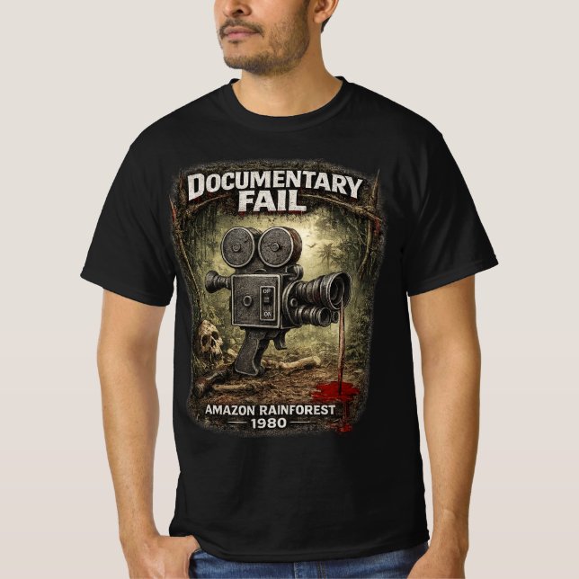 Documentary Fail Men's Dark Value T-Shirt (Front)