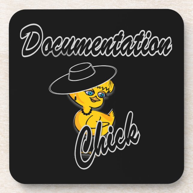 Documentation Chick #4 Coaster (Front)