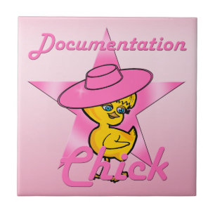 Documentation Chick #8 Ceramic Tile