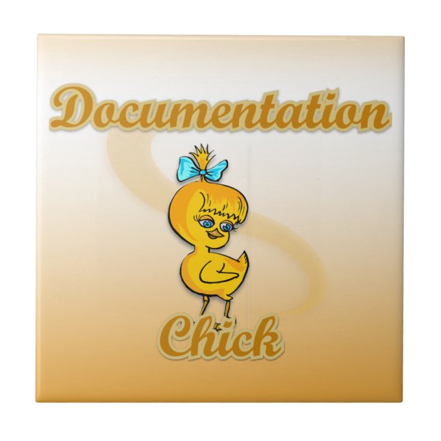 Documentation Chick Ceramic Tile (Front)