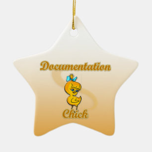 Documentation Chick Ceramic Tree Decoration