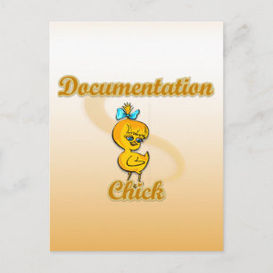 Documentation Chick Postcard