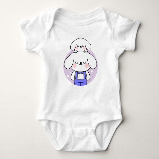Doçura em Dobro Baby Bodysuit (Front)