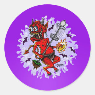 DOD - Disc Golf Classic Round Sticker