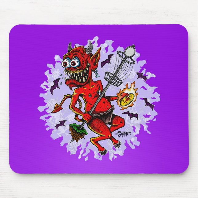 DOD - Disc Golf Mouse Pad (Front)