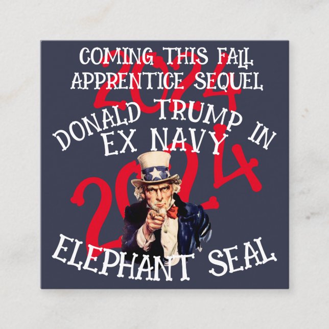 DOD DOJ EPA Reality TV Trump Enclosure Card 52 53 (Front)