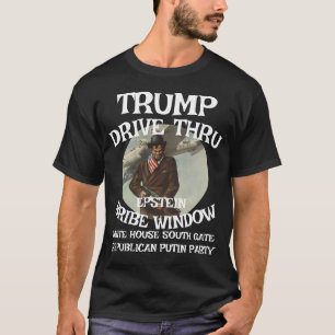 DOD DOJ FEMA IRAN WAR BOMBING WAR CRIMES TRUMP T T-Shirt