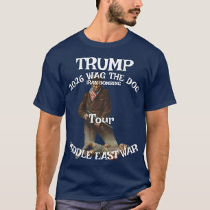 DOD DOJ FEMA TRUMP IRAN WAR BOMBING EPSTEIN FILES  T-Shirt