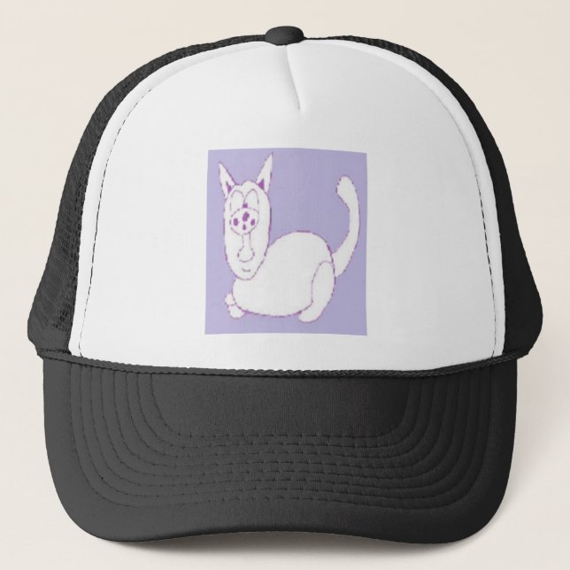 Doddle Cat Trucker Hat (Front)