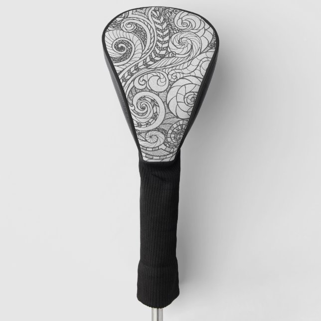 Doddle Design Golf Head Cover (Front)