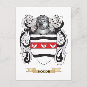 Dodds Coat of Arms Postcard