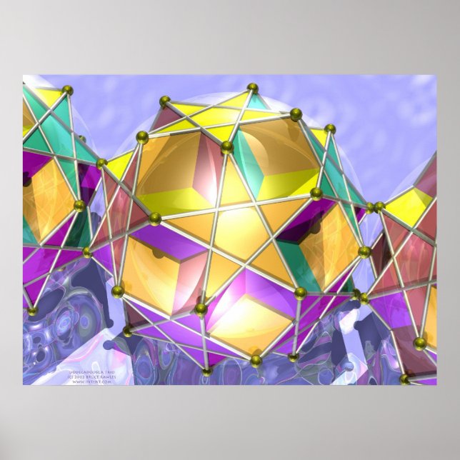 Dodecadodeca Trio by Bruce Rawles Poster (Front)