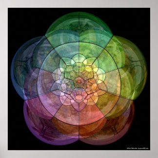 Dodecaplex (120 Cell) Poster