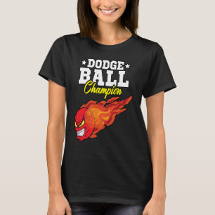 Dodge Ball Player Aesthetic Vintage Team Retro Dod T-Shirt