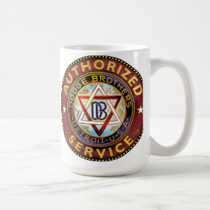 Dodge brothers sign coffee mug