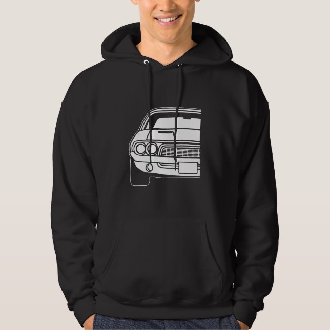Dodge Challenger 1973 2 Hoodie (Front)