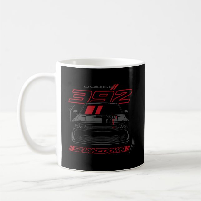 Dodge Challenger 392 Shakedown Last Call Coffee Mug (Left)