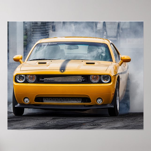 Dodge Challenger SRT Poster (Front)