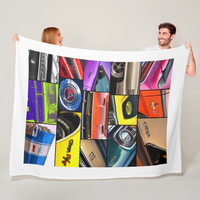 Dodge Charger Challenger Dart GTS Demon Coronet Fleece Blanket (In Situ)