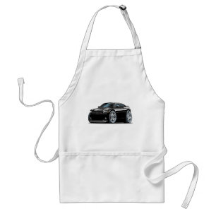 Dodge Charger Daytona Black Car Standard Apron