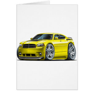 Dodge Charger Daytona Yellow Car
