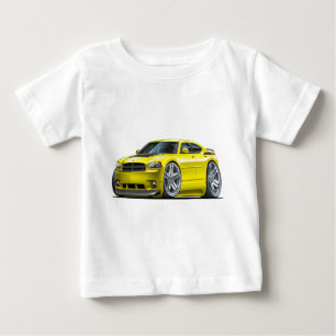 Dodge Charger Daytona Yellow Car Baby T-Shirt