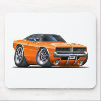 Dodge Charger Orange Car