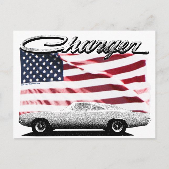Dodge Charger Postcard (Front)