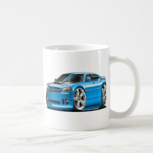 Dodge Charger Super Bee Blue Car Coffee Mug