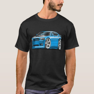 Dodge Charger Super Bee Blue Car T-Shirt