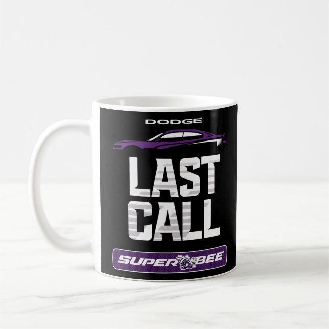 Dodge Charger Super Bee Last Call  Coffee Mug (Left)