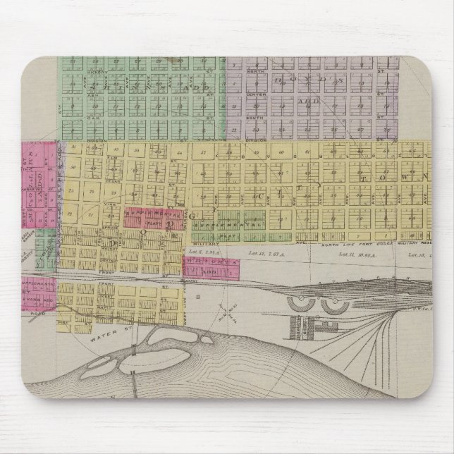 Dodge City, Ford County, Kansas Mouse Pad (Front)