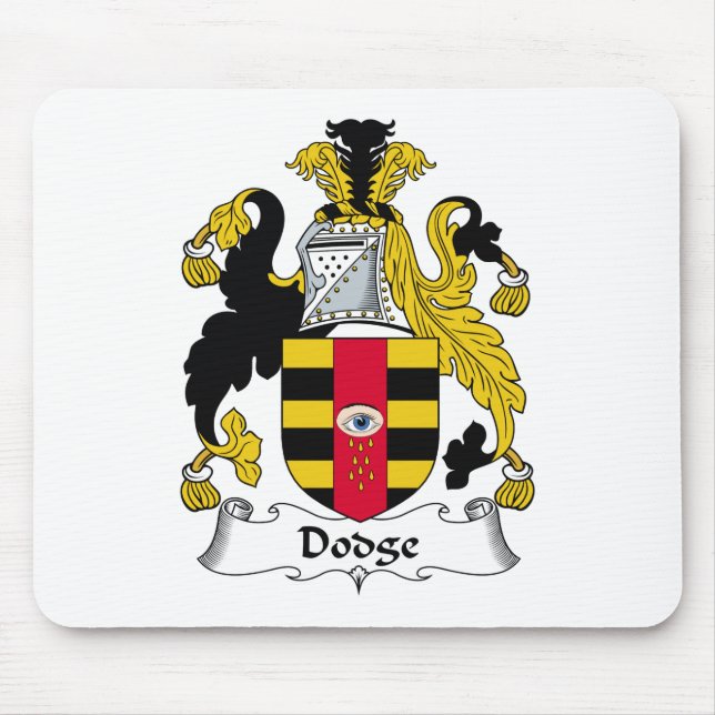 Dodge Family Crest Mouse Pad (Front)
