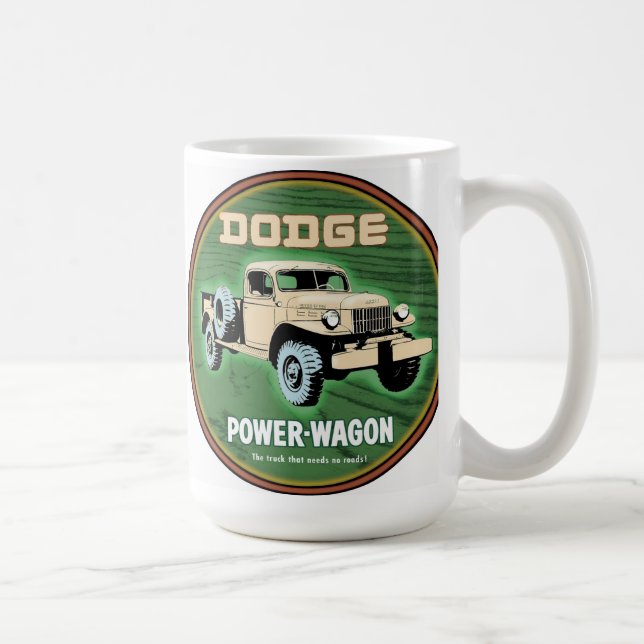 Dodge power Wagon Coffee Mug (Right)