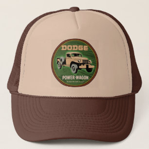 dodge power wagon trucker hat