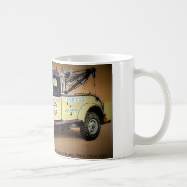 Dodge Power Wagon Wrecker Coffee Mug (Right)