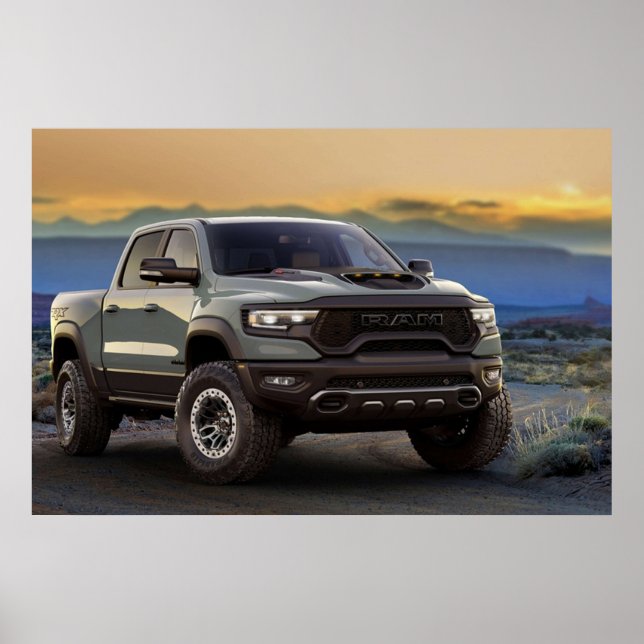 Dodge Ram 1500 TRX Poster (Front)