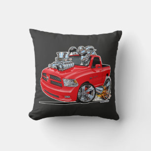 Dodge Ram red 1500 pickup Truck Cushion