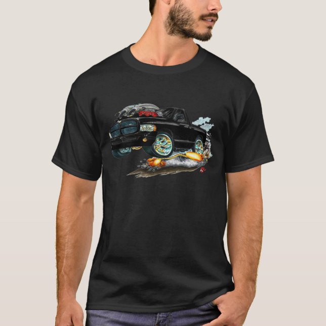 Dodge SRT10 Black Truck T-Shirt (Front)