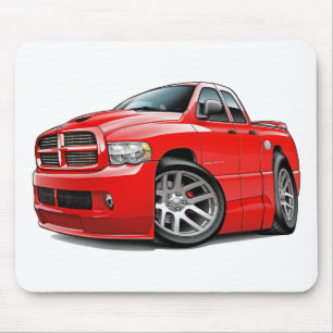Dodge SRT10 Ram Dualcab Red Mouse Pad