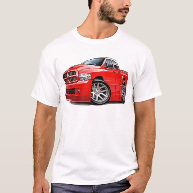 Dodge SRT10 Ram Dualcab Red T-Shirt (Front)