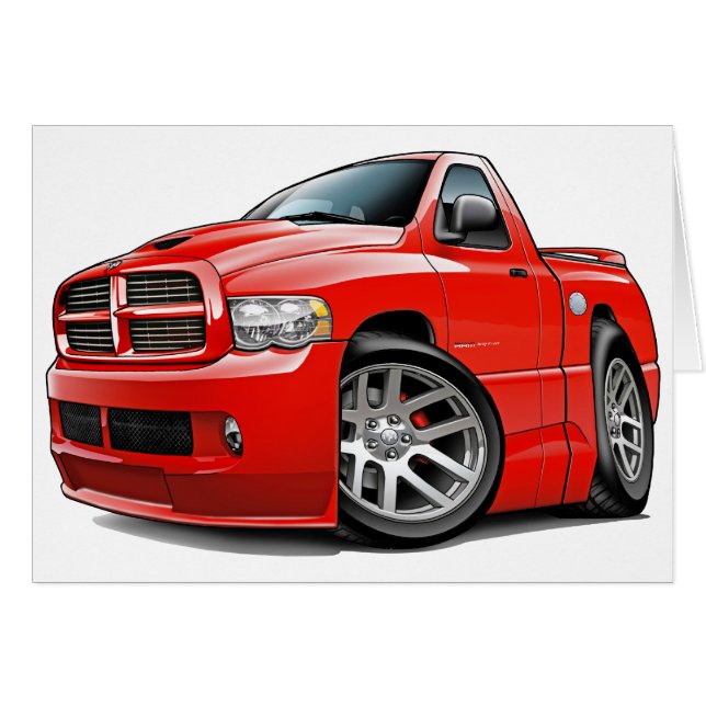 Dodge SRT10 Ram Red (Front Horizontal)