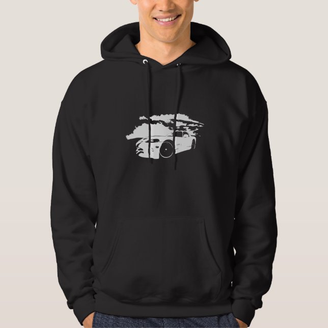 Dodge Viper Rolling Shot Hoodie (Front)