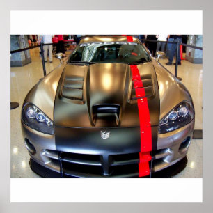 Dodge Viper SportsCar Car showroom poster photo