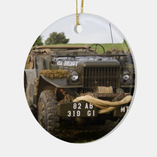 Dodge WC 57 Ceramic Tree Decoration