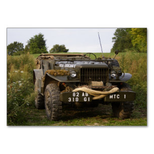 Dodge WC 57 Table Number