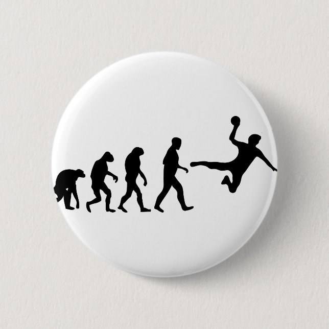 dodgeball evolution 6 cm round badge (Front)